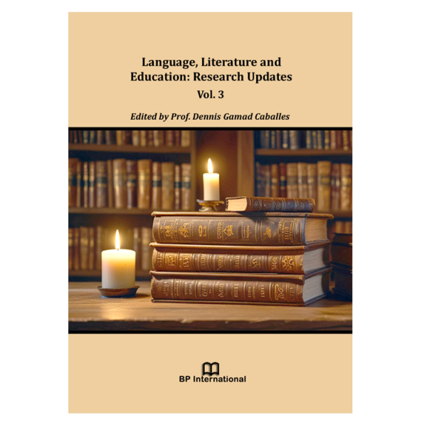 Language, Literature and Education: Research Updates Vol. 3