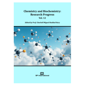 Chemistry and Biochemistry: Research Progress Vol. 12